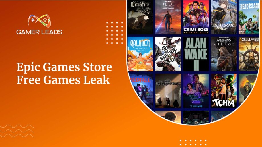 Epic Games Store Free Games Leak