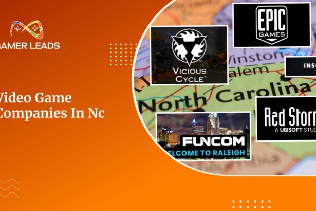 Video Game Companies in NC