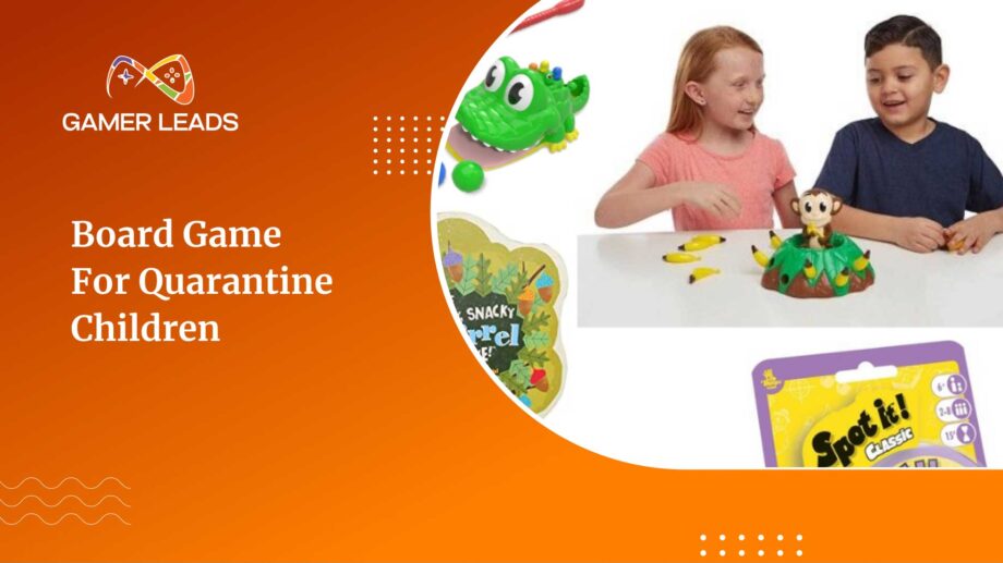 Board Game for Quarantine Children