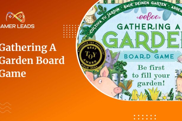 Gathering a Garden Board Game