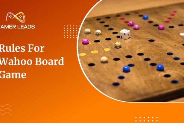 Rules for Wahoo Board Game