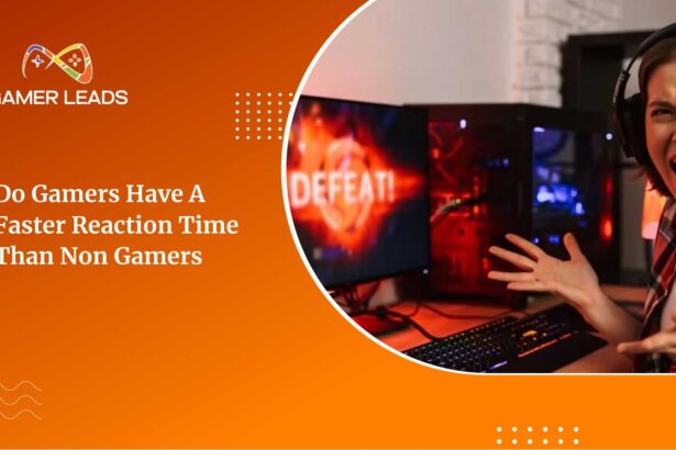 do gamers have a faster reaction time than non gamers