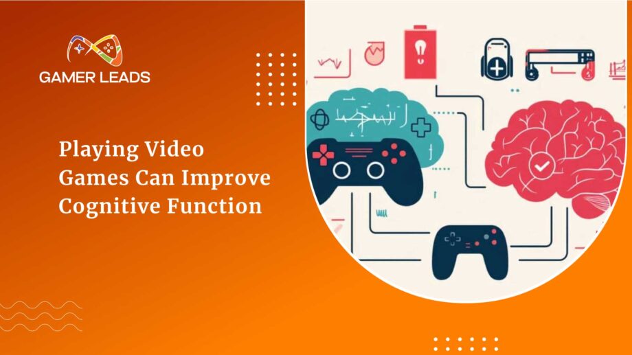 playing video games can improve cognitive function